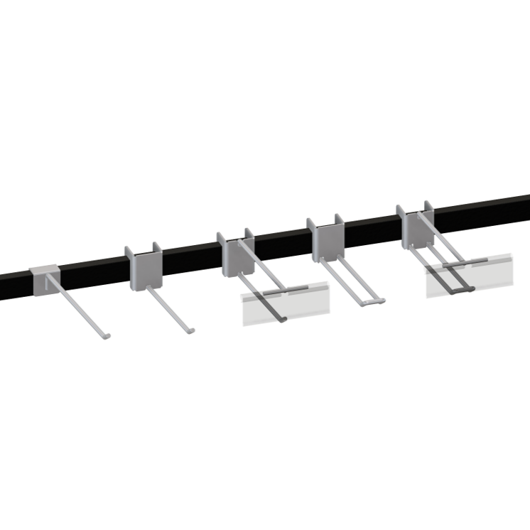 12mm Display Bar Hooks