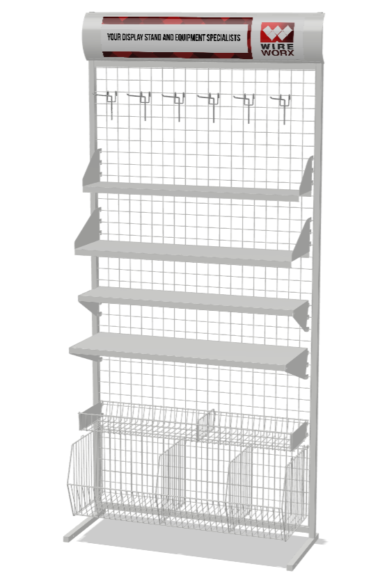 930FSU Free Standing Display Units – Wire Worx