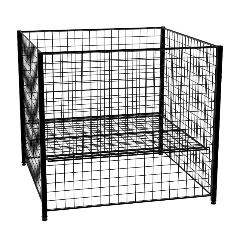 800x800mm Heavy Duty Collapsible Square Mesh Dumpbin