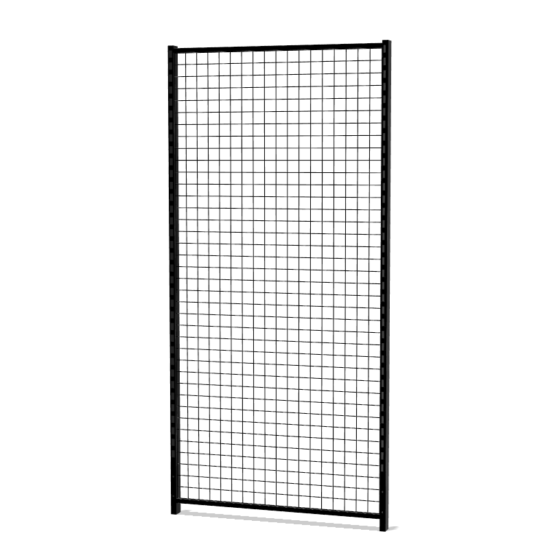 0.955m Wide x 2m High Slotted Mesh Panel