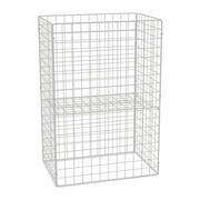 400x600x900mm Rectangular Collapsible Mesh Dumpbin with Adjustable Shelve