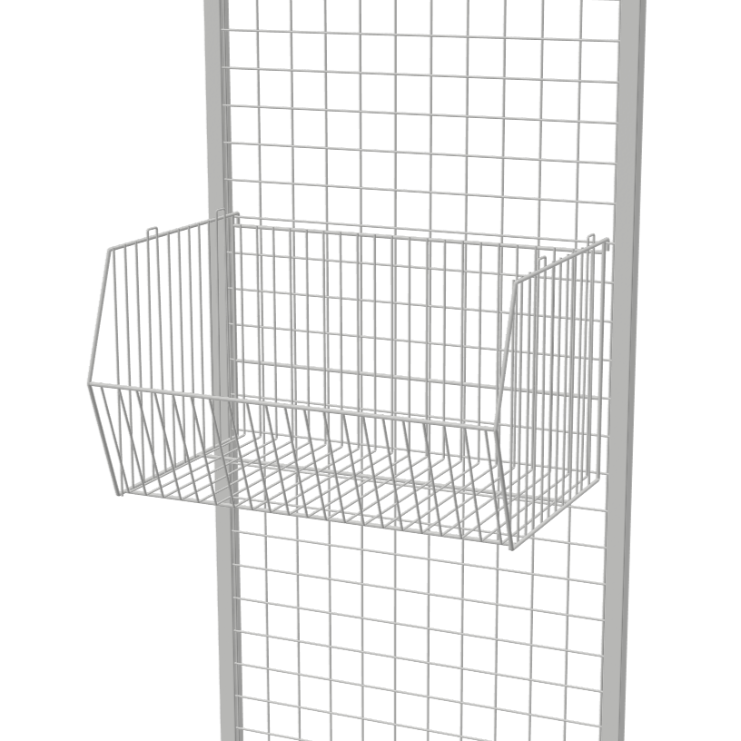 530x300x300mm Large Hook-On Mesh Basket