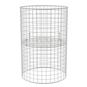 560x970mm Round Dumpbin with Adjustable Shelf