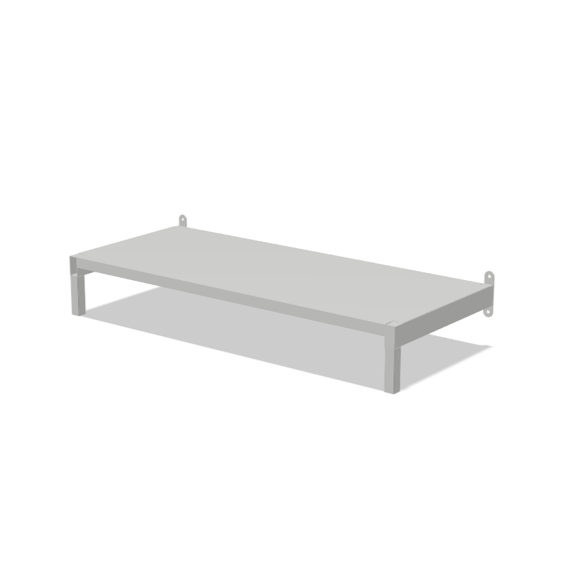 Bolt-On Base Frame with Flat Shelf
