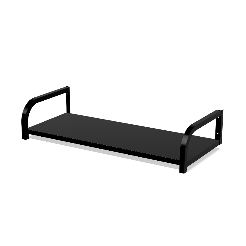 Curved Bolt-On Legs with Sheet Metal Shelf