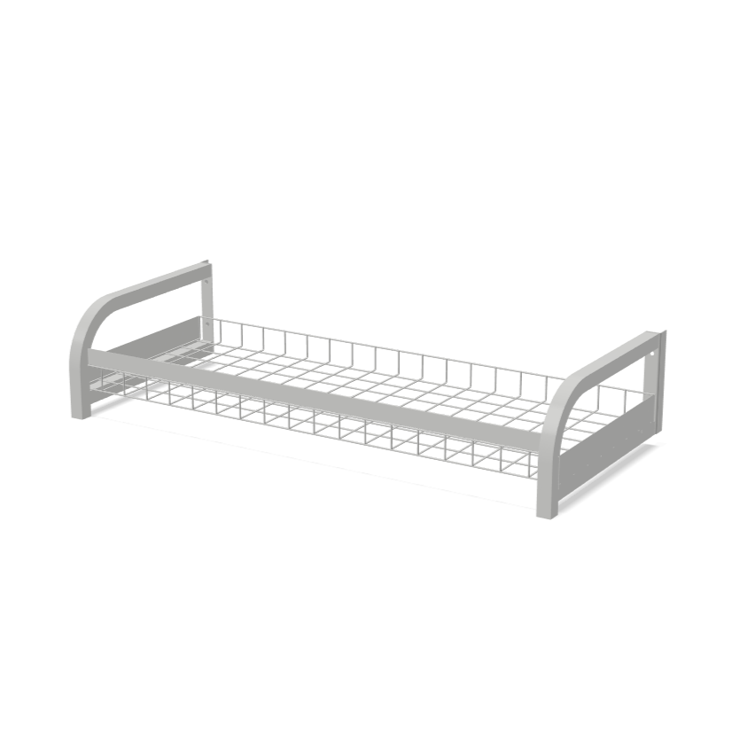 Curved Bolt-On Legs with Mesh Basket