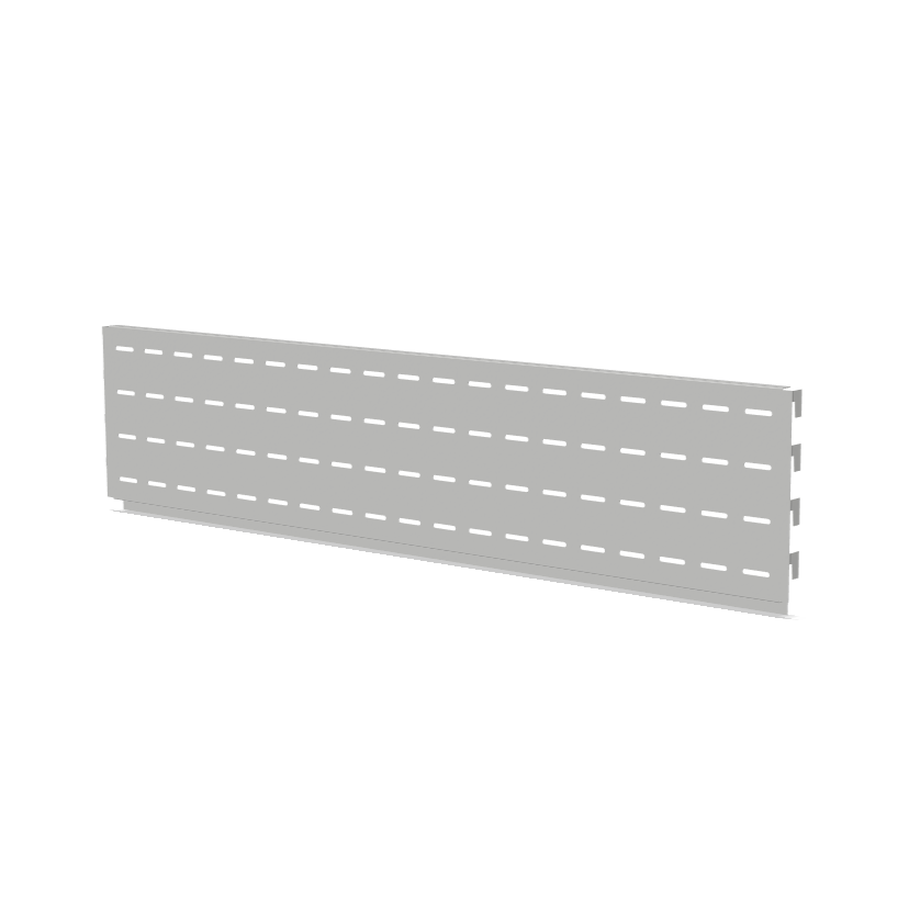 Hook-On Slotted Sheet Metal Infill Panel