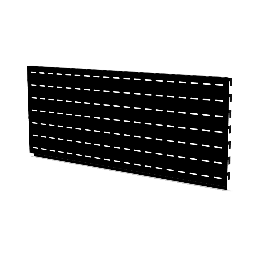 Hook-On Slotted Sheet Metal Infill Panel