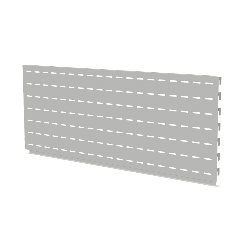 Hook-On Slotted Sheet Metal Infill Panel
