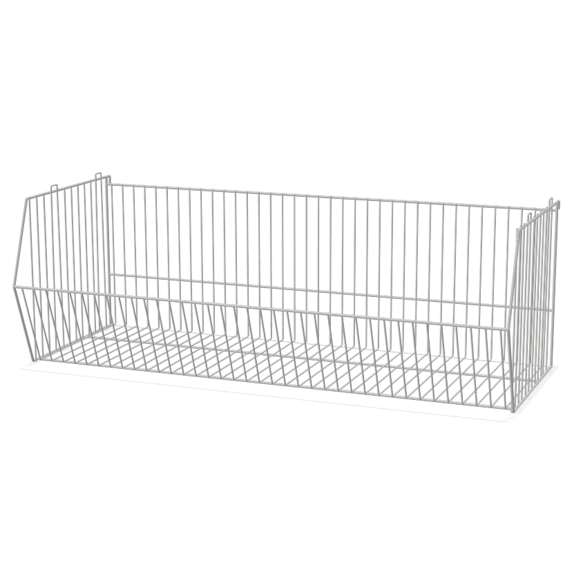 930x300x300mm Large Hook-On Mesh Basket