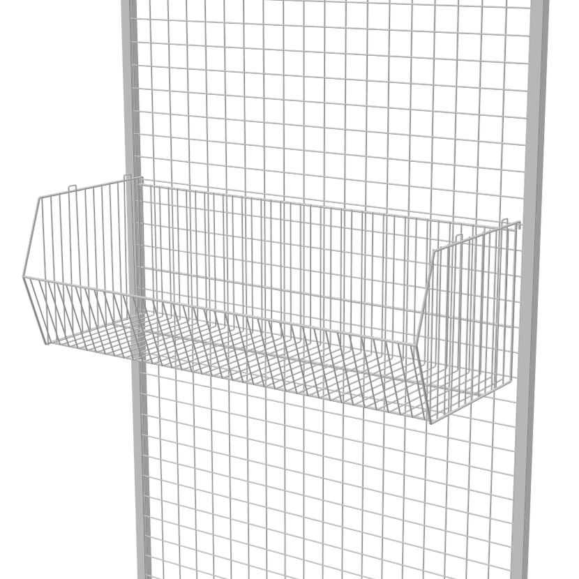 930x300x300mm Large Hook-On Mesh Basket