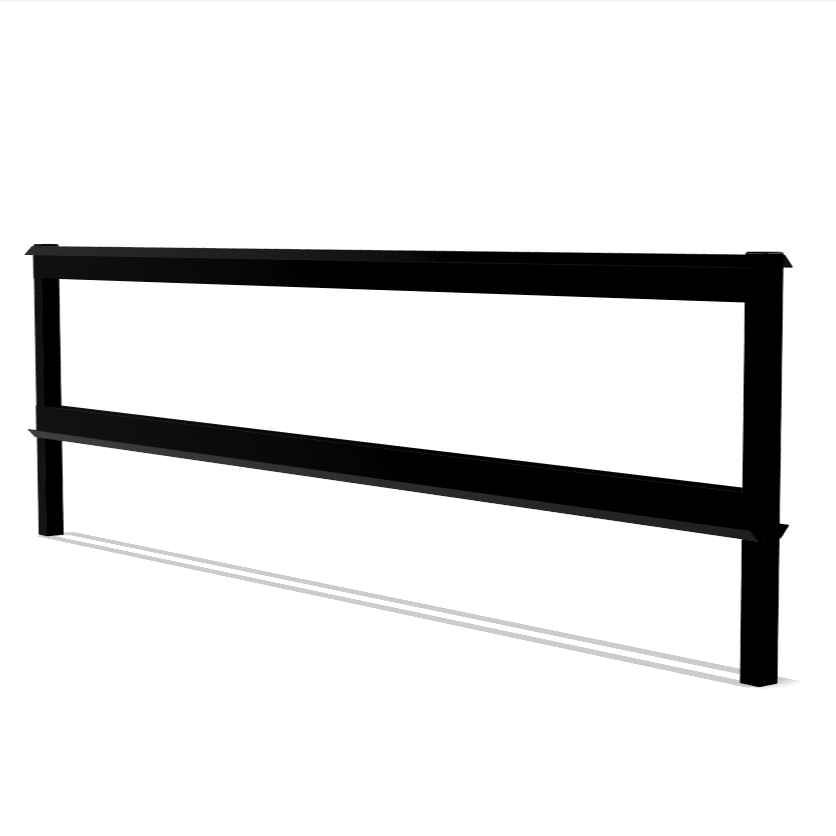 930x200mm Slide-In Headerboard Frame