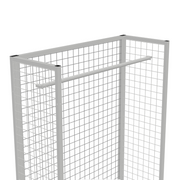 1m Hook-On Clothing Rail