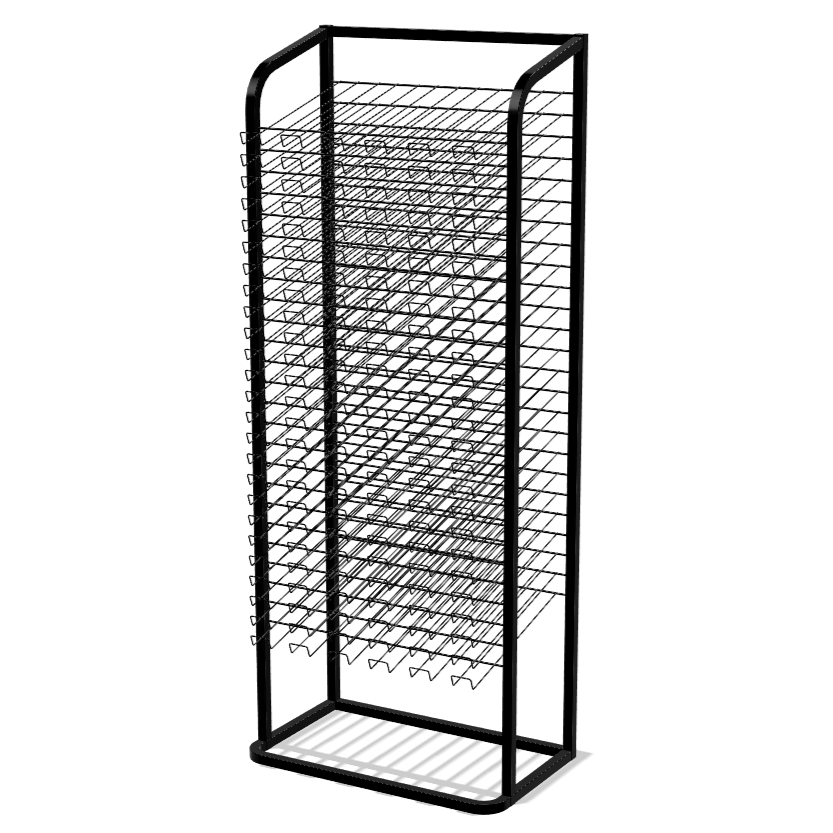 Standing Paper Rack Paper Stands – Wire Worx