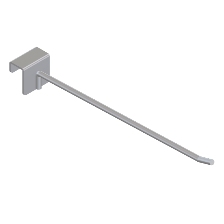 Budget Single 12mm Display Bar Hook