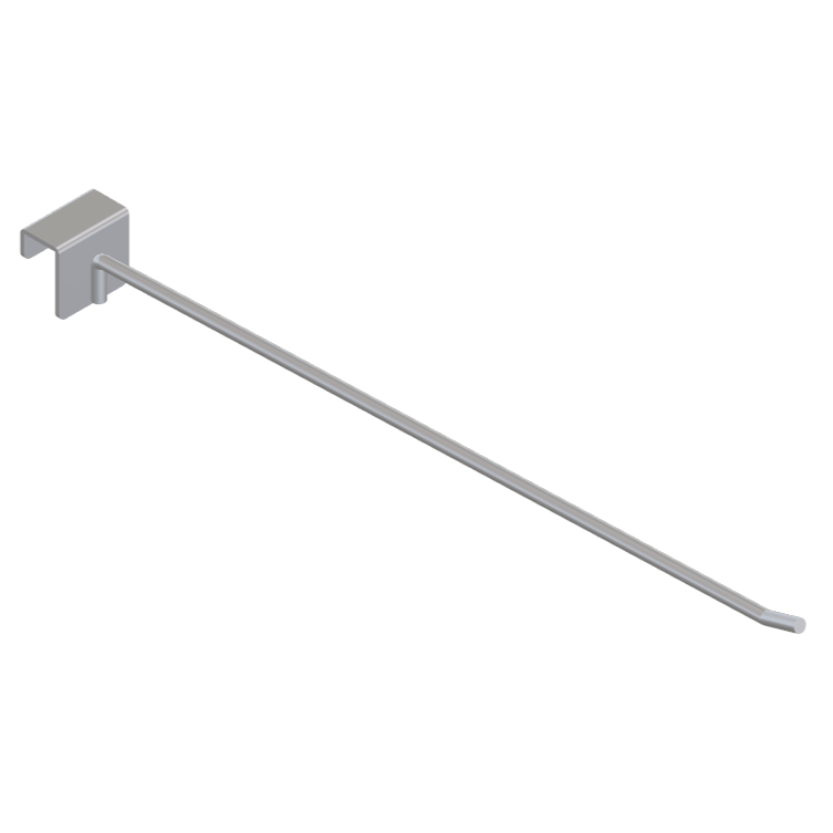 Budget Single 12mm Display Bar Hook