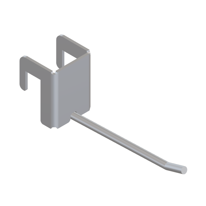 Single 12mm Display Bar Hook
