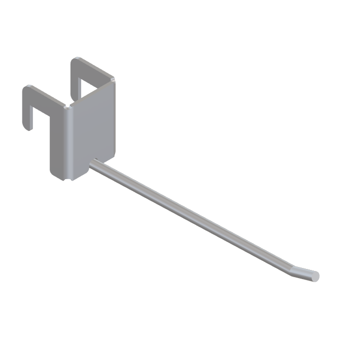 Single 12mm Display Bar Hook
