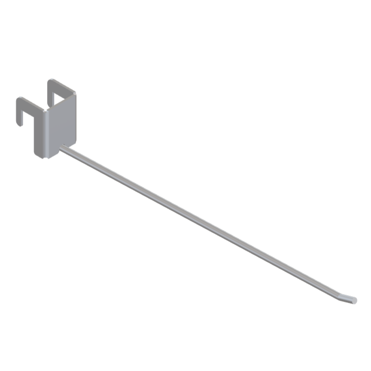 Single 12mm Display Bar Hook