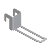 Double / Button 12mm Display Bar Hook