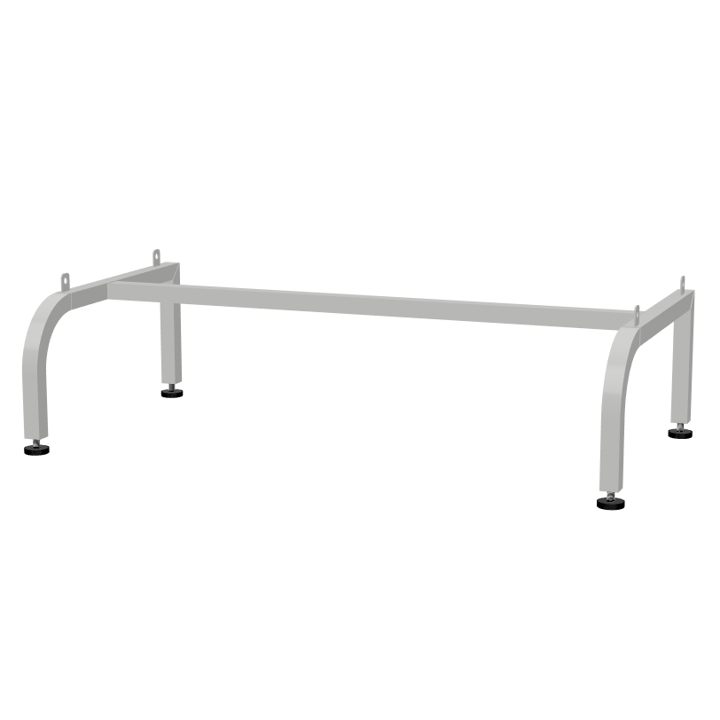 150mm High Base Frame with Height Adjusters for Standard Stackable Basket