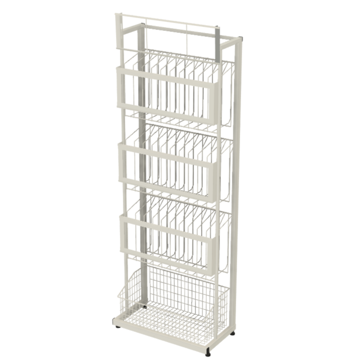 Wire and Sheet Metal Display Stand