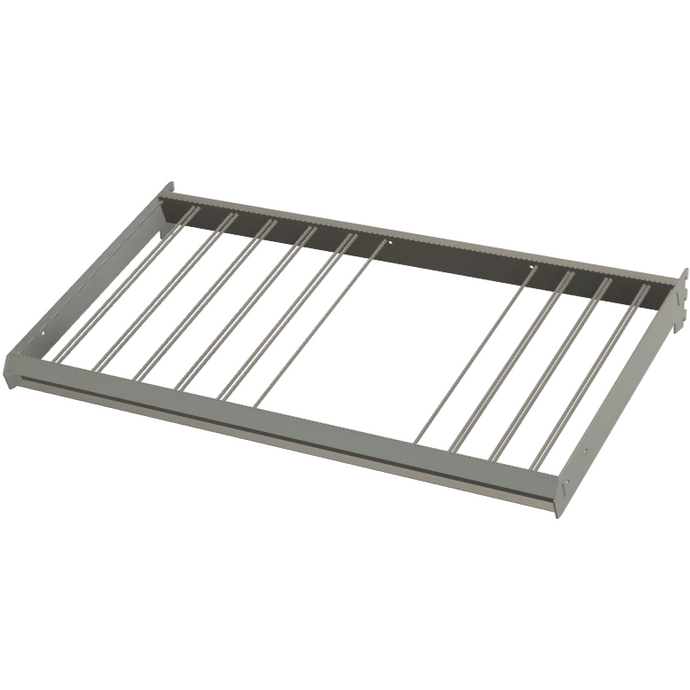 Hook-On Gravity Feed Shelf for Gondola System – Wire Worx