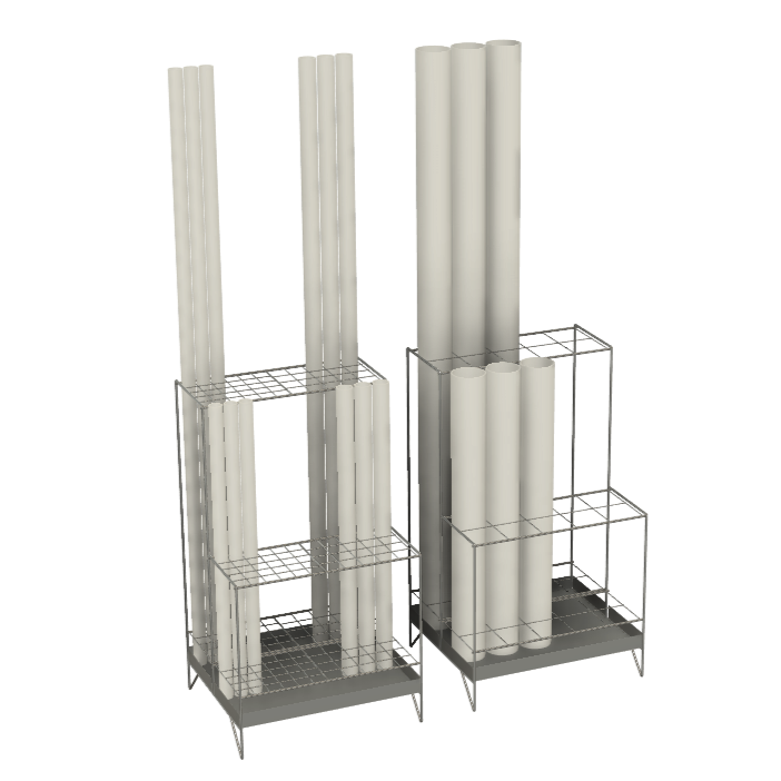 Custom Pipe Display Stand