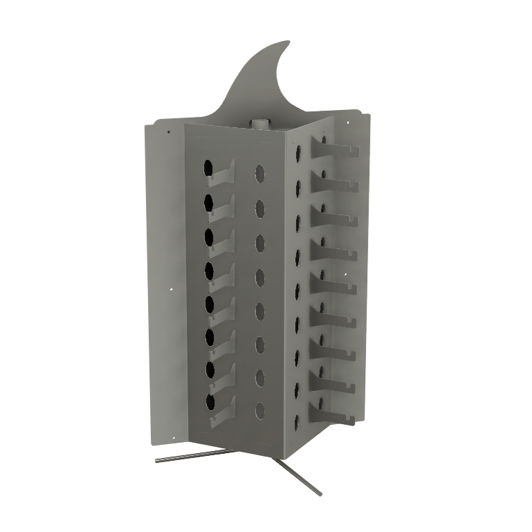 Custom Rotating Counter Stands