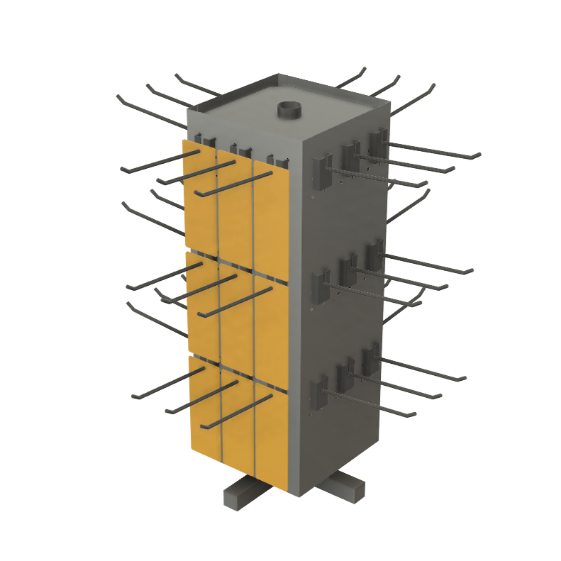 Custom Rotating Counter Stands