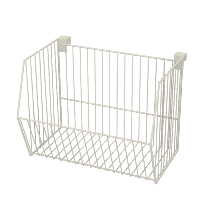 25mm Square Bar Hook-On Basket
