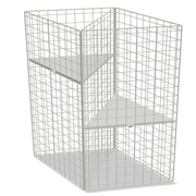 Double Triangular Mesh Dumpbin