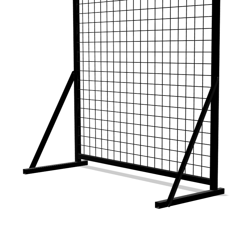 Flat Bar Stay for Display Stands