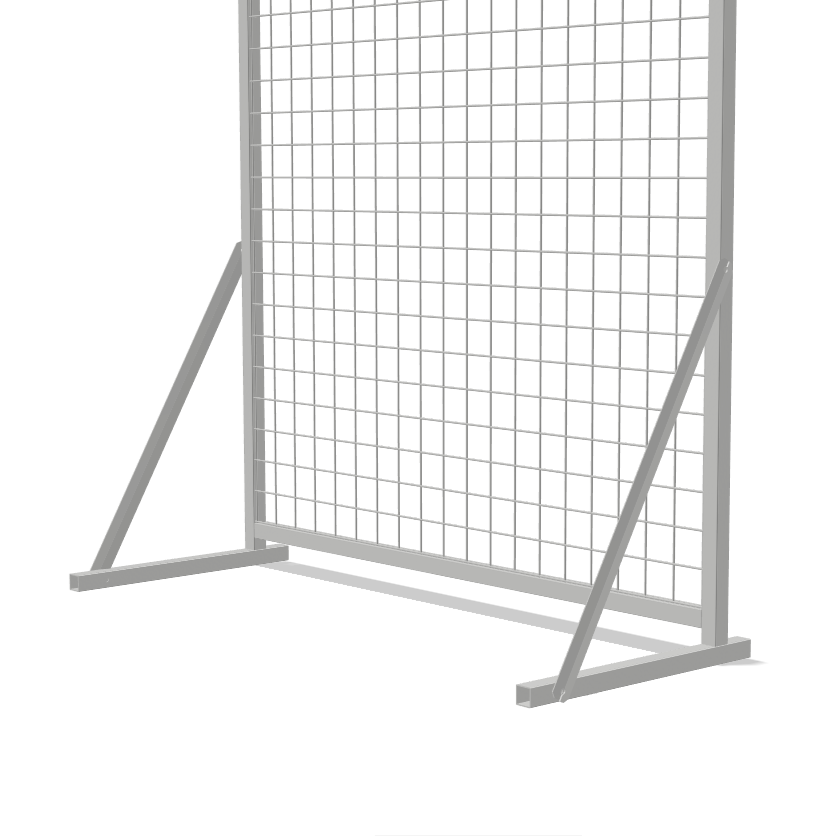 Flat Bar Stay for Display Stands