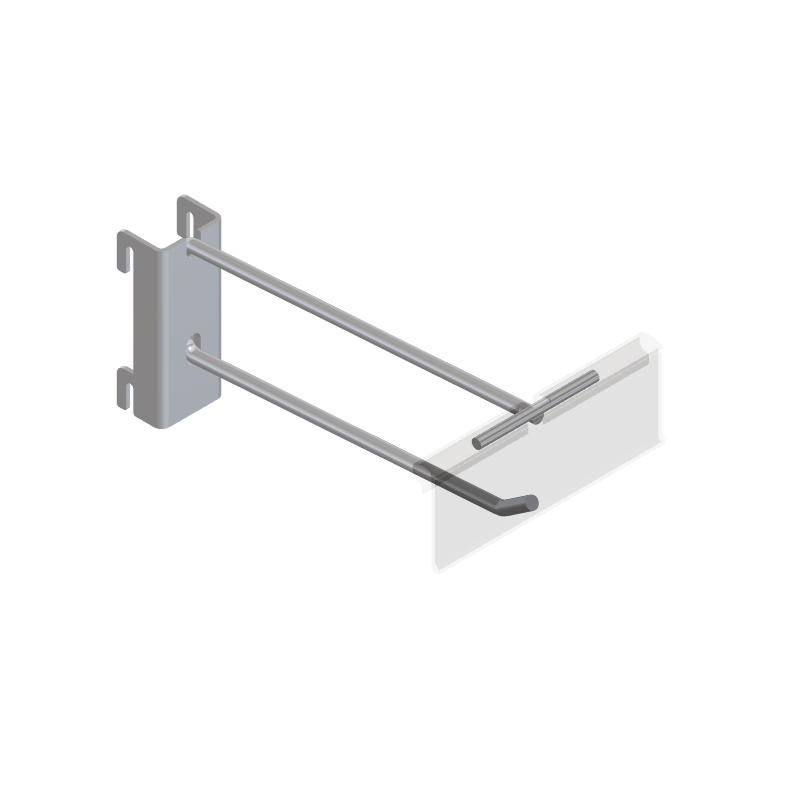 Single Mesh Tracking Hook with T-Piece for PI Label