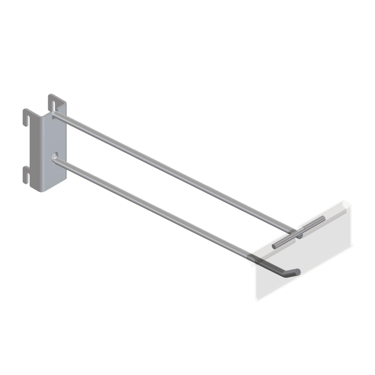 Single Mesh Tracking Hook with T-Piece for PI Label