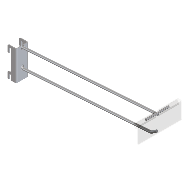 Single Mesh Tracking Hook with T-Piece for PI Label