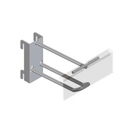 Double / Button Mesh Tracking Hook with T-Piece for PI Label