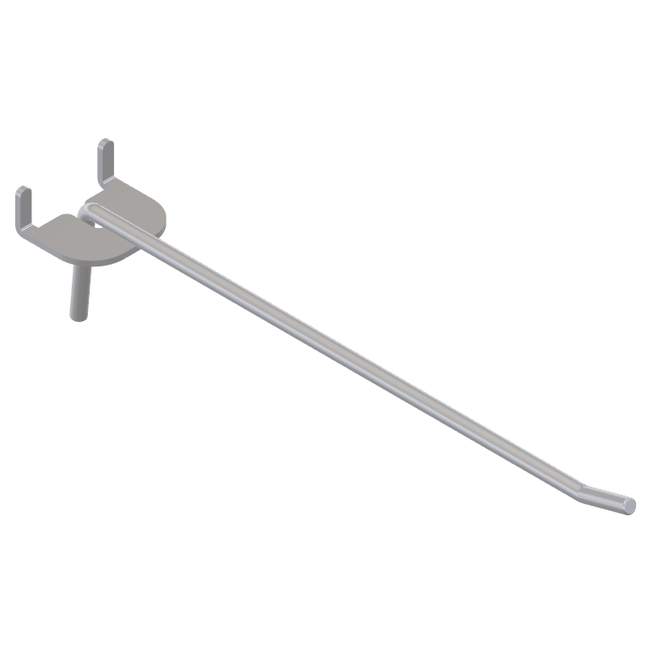 Budget Light Duty Single Pegboard Hook