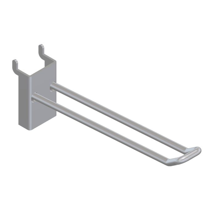 Double / Button Pegboard Hook