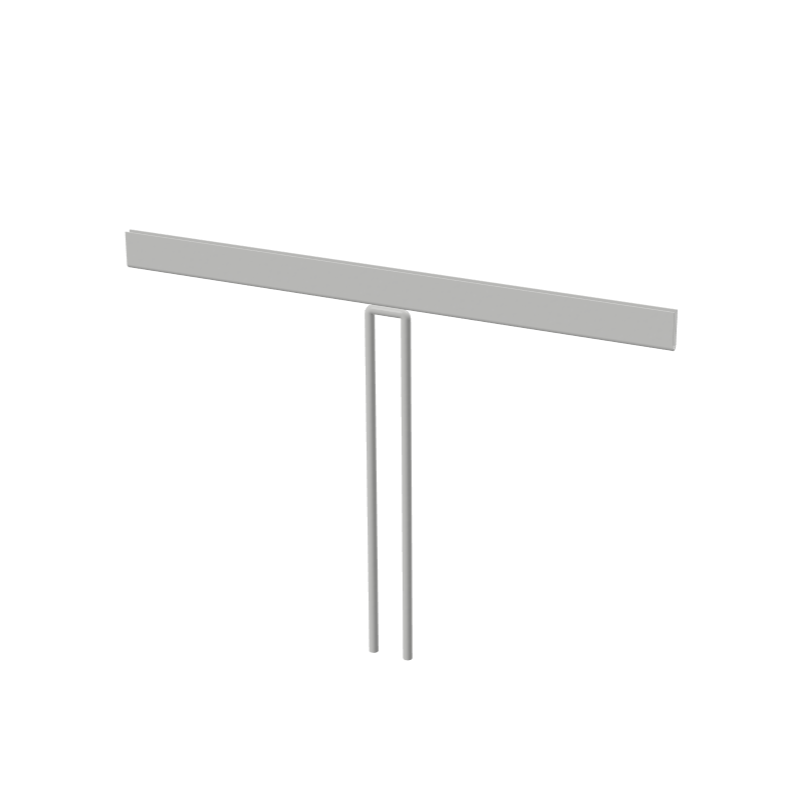 U-Channel Signage Holder for Rotating Stand