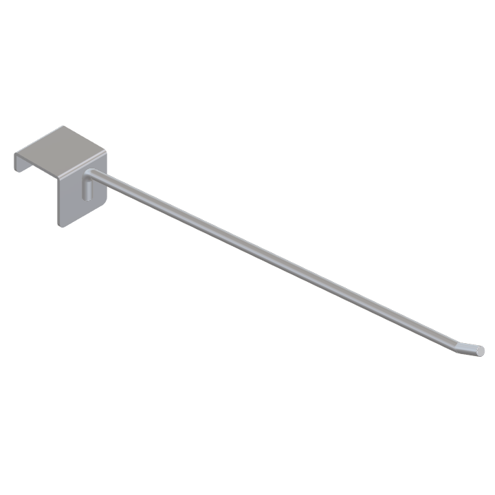 Budget Single 25mm Square Bar Hook