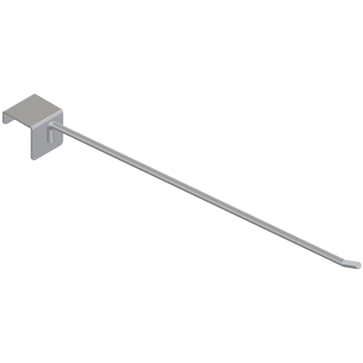 Budget Single 25mm Square Bar Hook