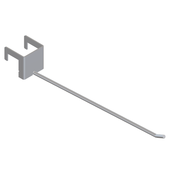 Single 25mm Square Bar Hook