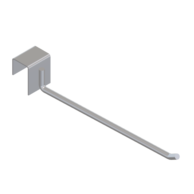 Heavy Duty Single 25mm Square Bar Hook