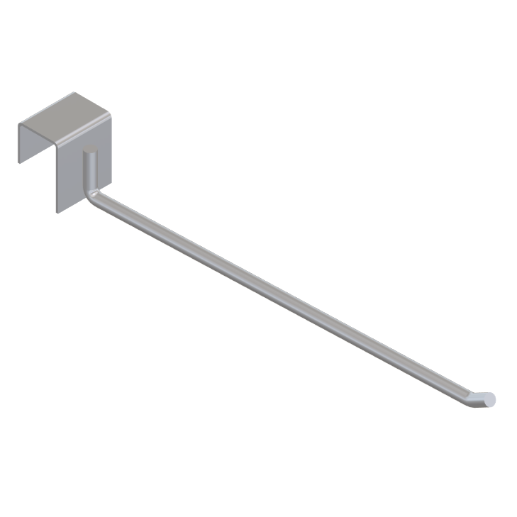 Heavy Duty Single 25mm Square Bar Hook