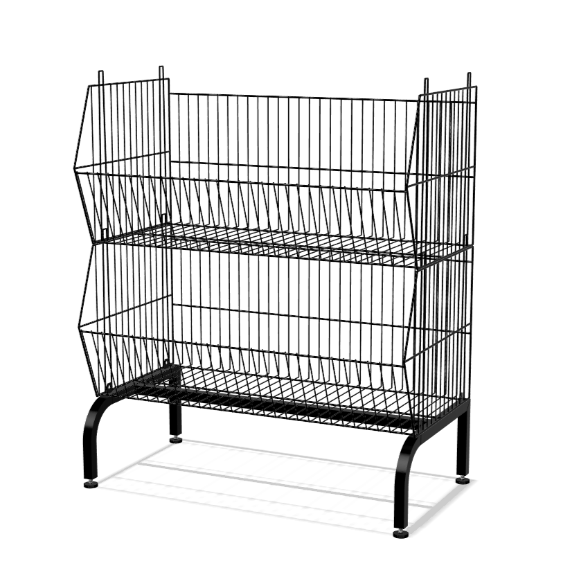 150mm High Base Frame with Height Adjusters for Standard Stackable Basket