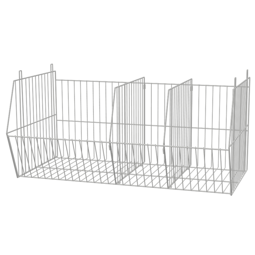 Stackable Mesh Boxes 880x400x400mm Standard Stackable Mesh Basket – Wire Worx